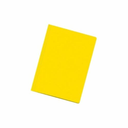 Subcarpeta A4 color amarillo cartulina 180 grs. con ranura para fastener